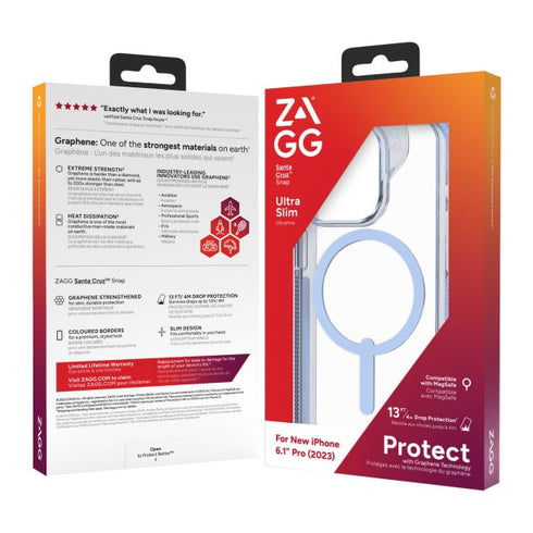 ZAGG (GEAR4) Santa Cruz Snap Case for iPhone 15 Pro